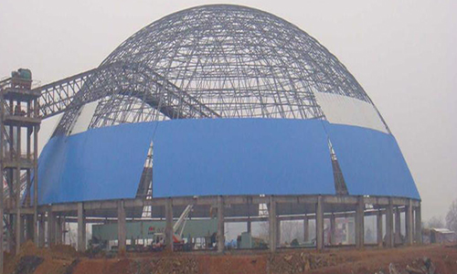 东台螺栓球网架加工的注意事项